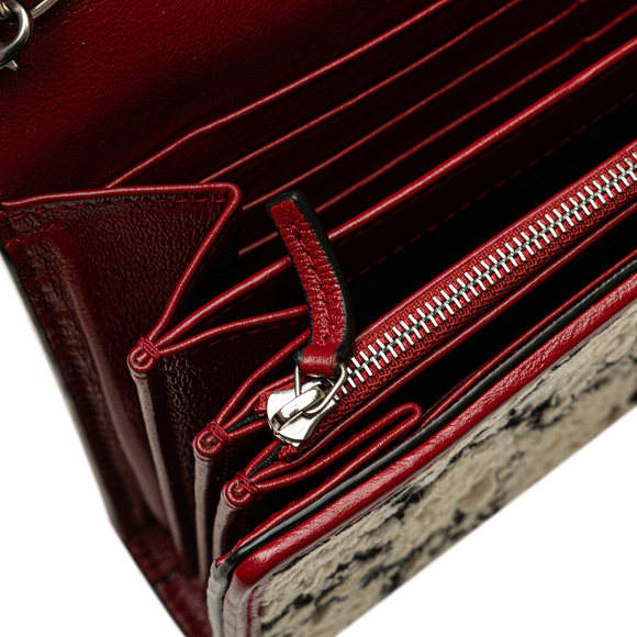 Pre-Loved Gucci Mini GG Tweed Dionysus Wallet on Chain - Picture 8 of 10